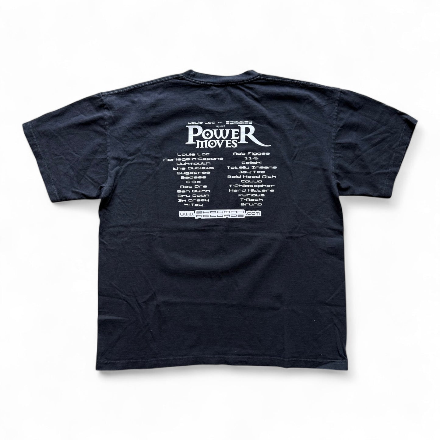 00's Louie Loc "Power Moves" Album T-Shirt
