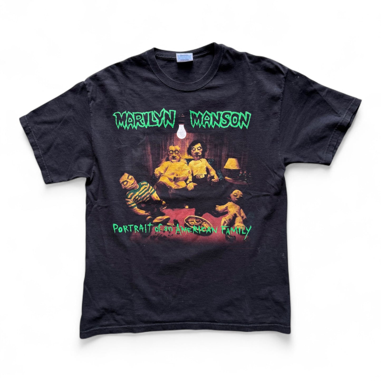 00's Marilyn Manson "Portrait of an American Family" T-Shirt
