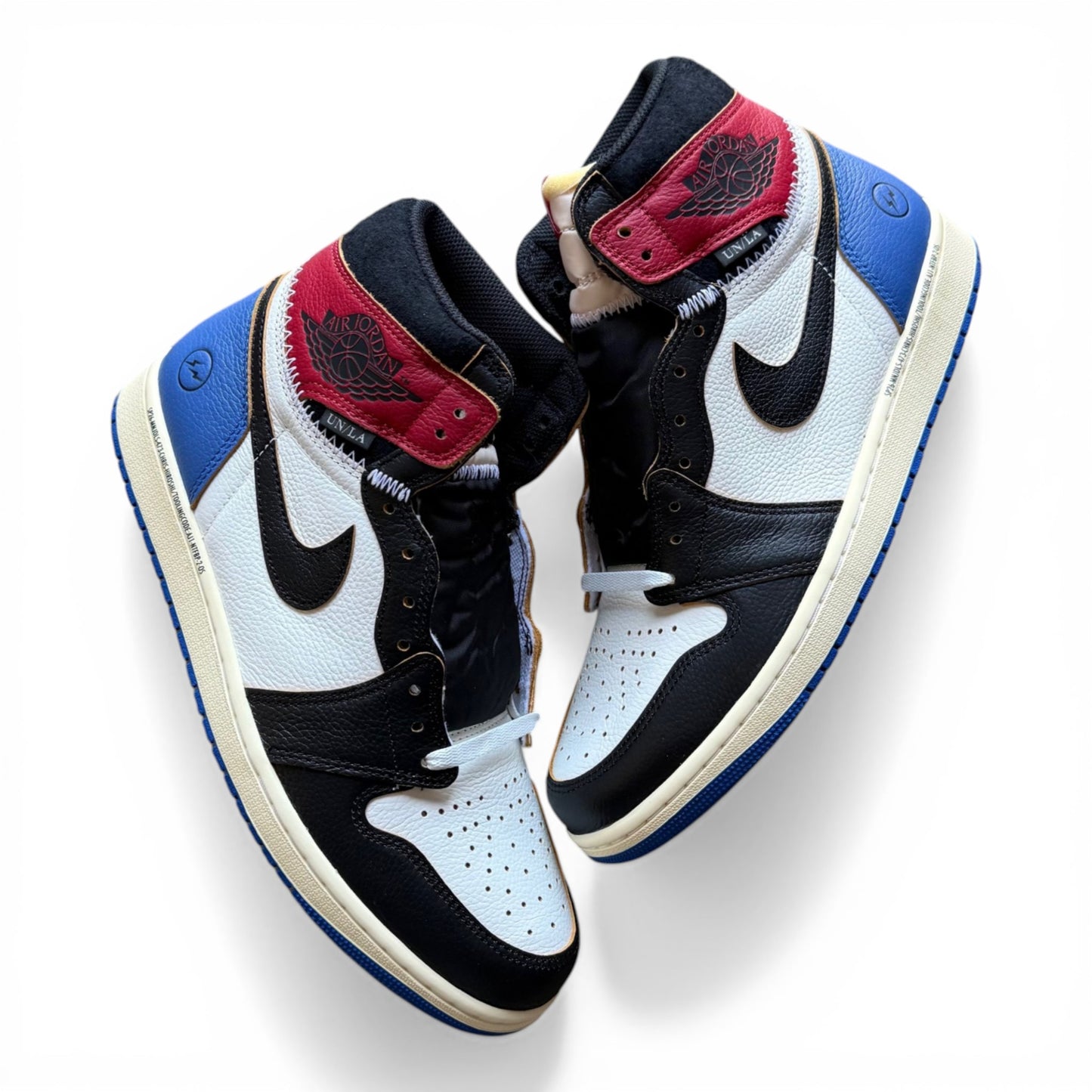 Jordan 1 Retro High Union Fragment Sport Royal