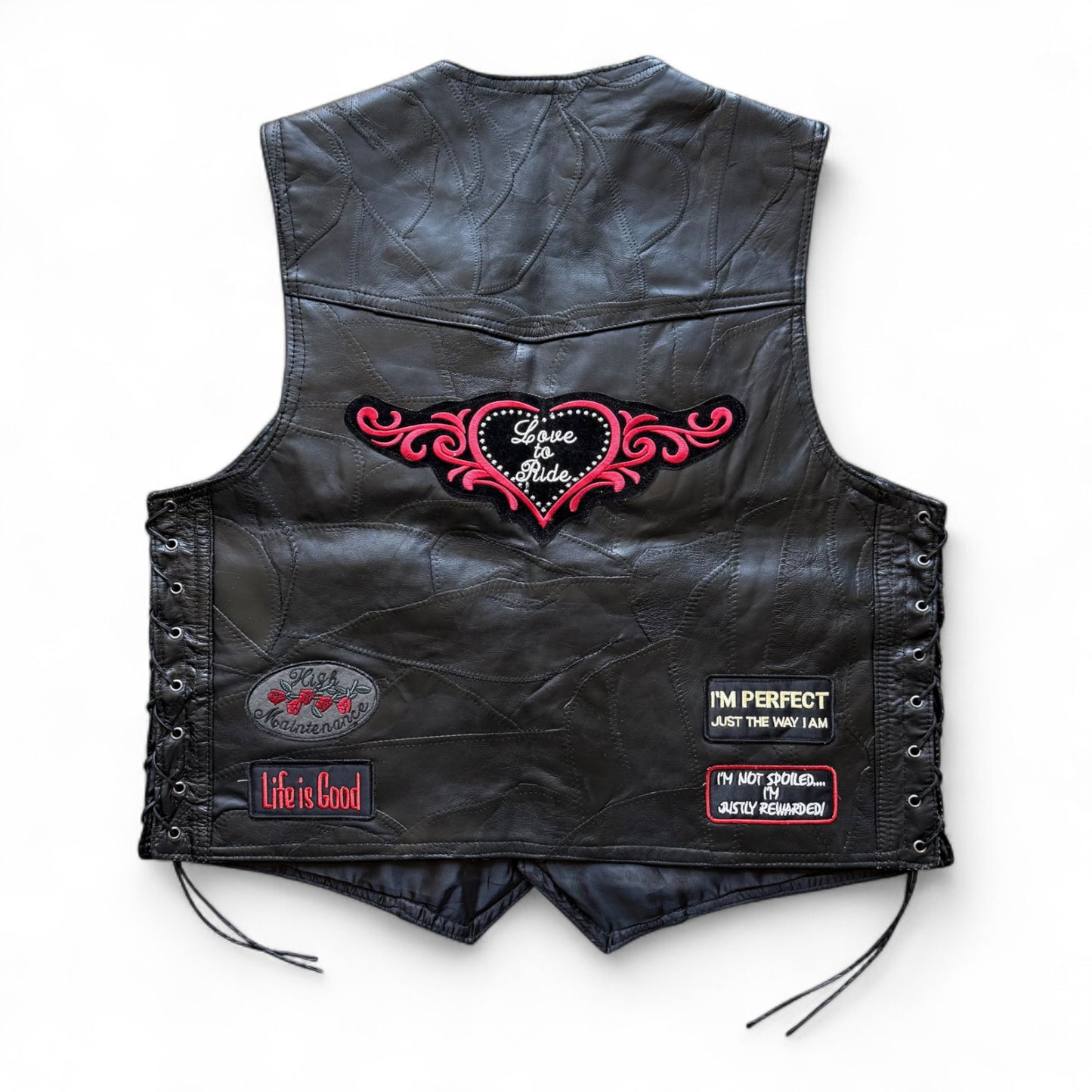 00's Lady Rider Leather Vest