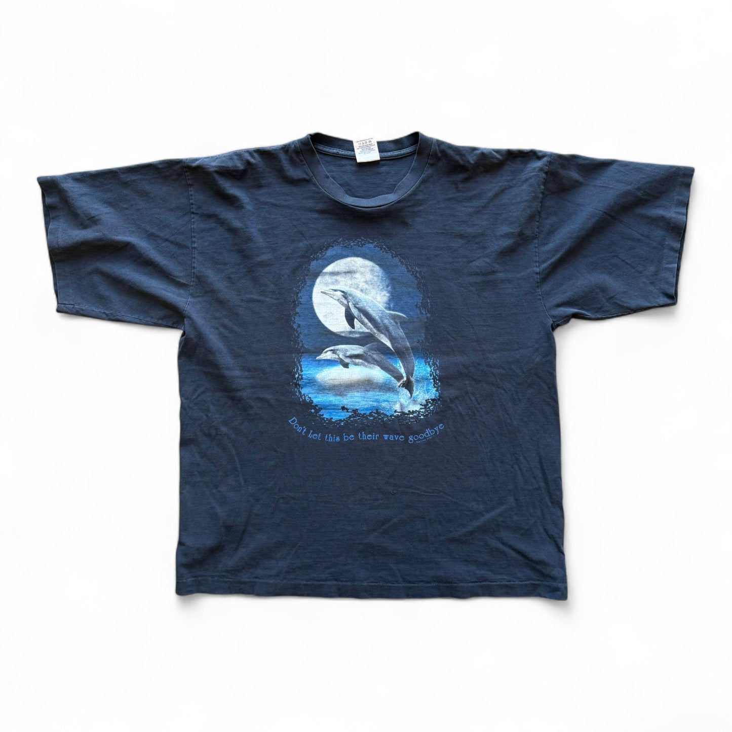 00's Dolphins T-Shirt Navy