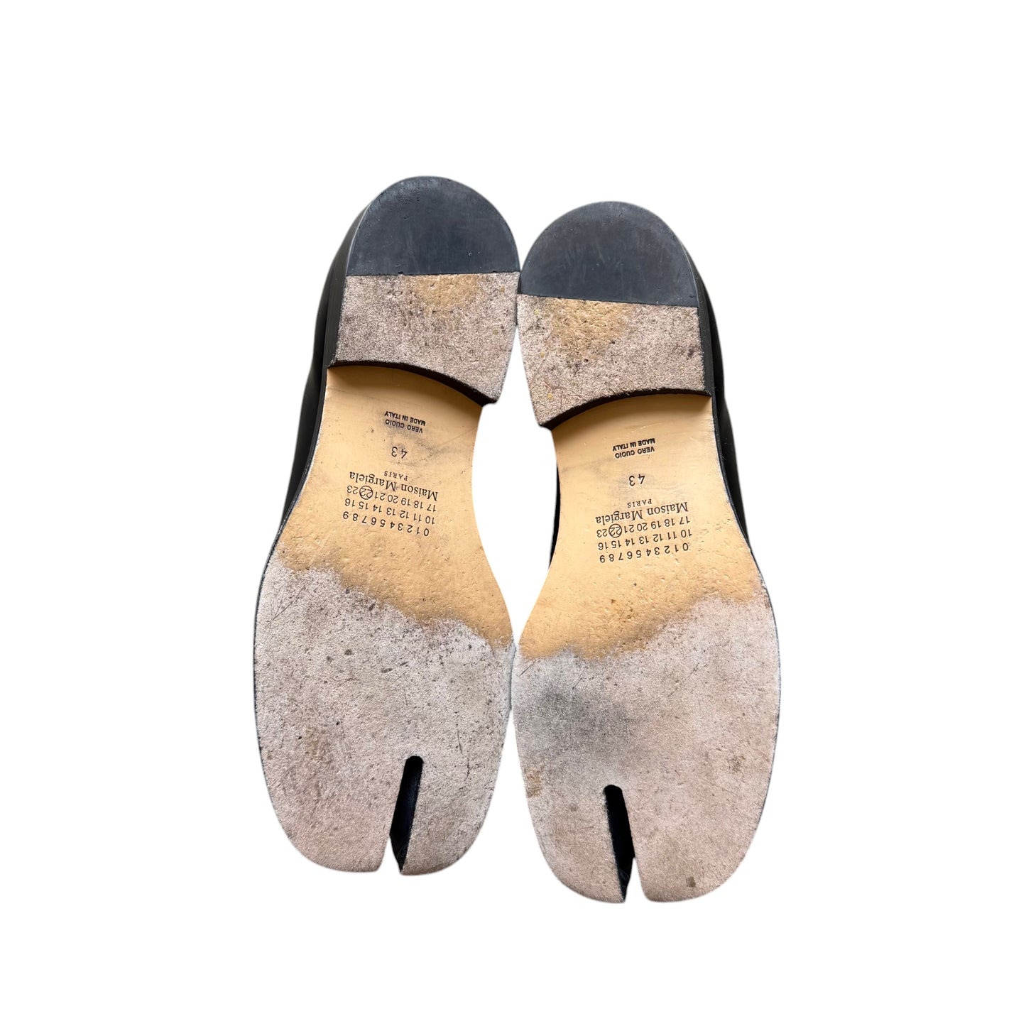 Maison Margiela Leather Tassel Tabi Loafer