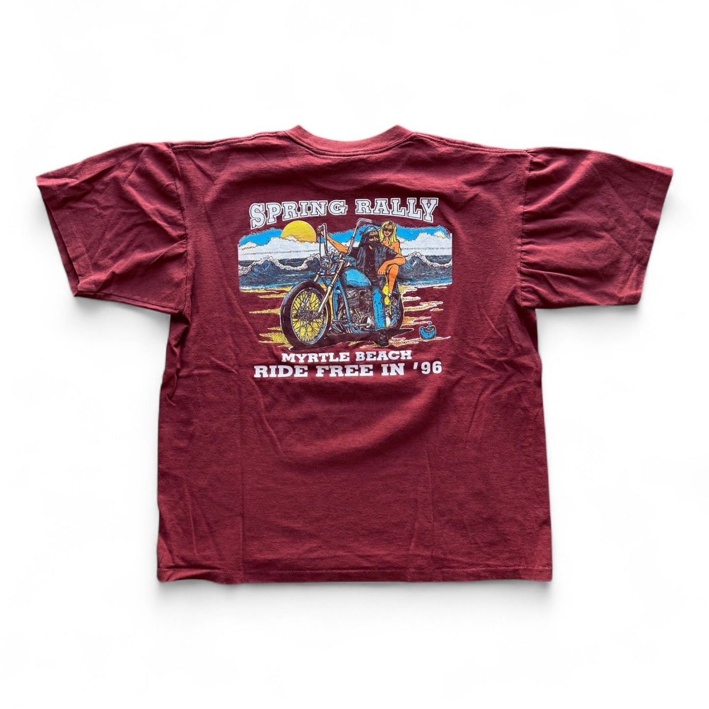 90's Spring Rally T-Shirt Red