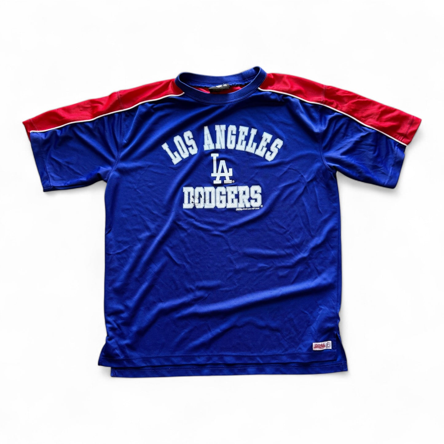 09 Dodgers Stitches Warm-Up Shirt