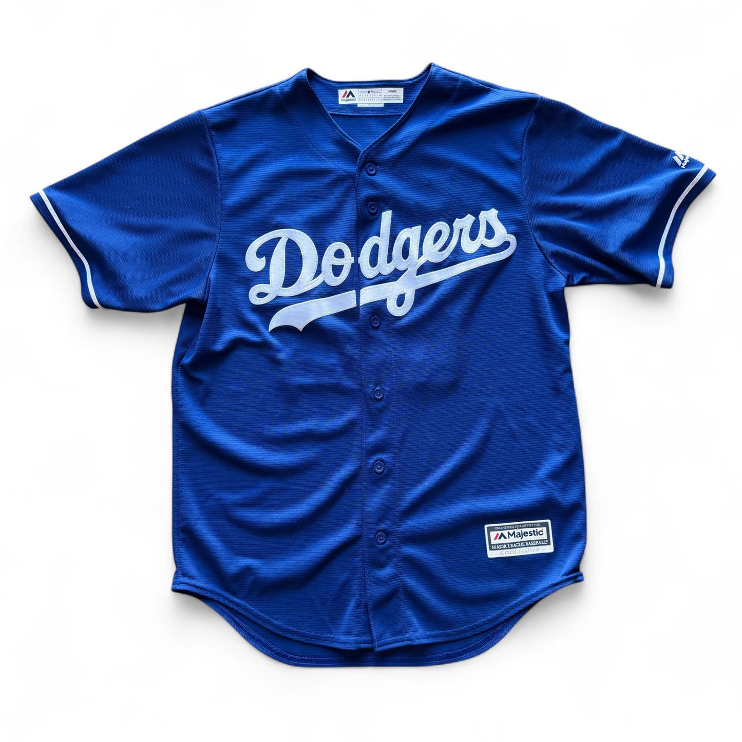 Dodgers Majestic Clayton Kershaw Button-Up Jersey