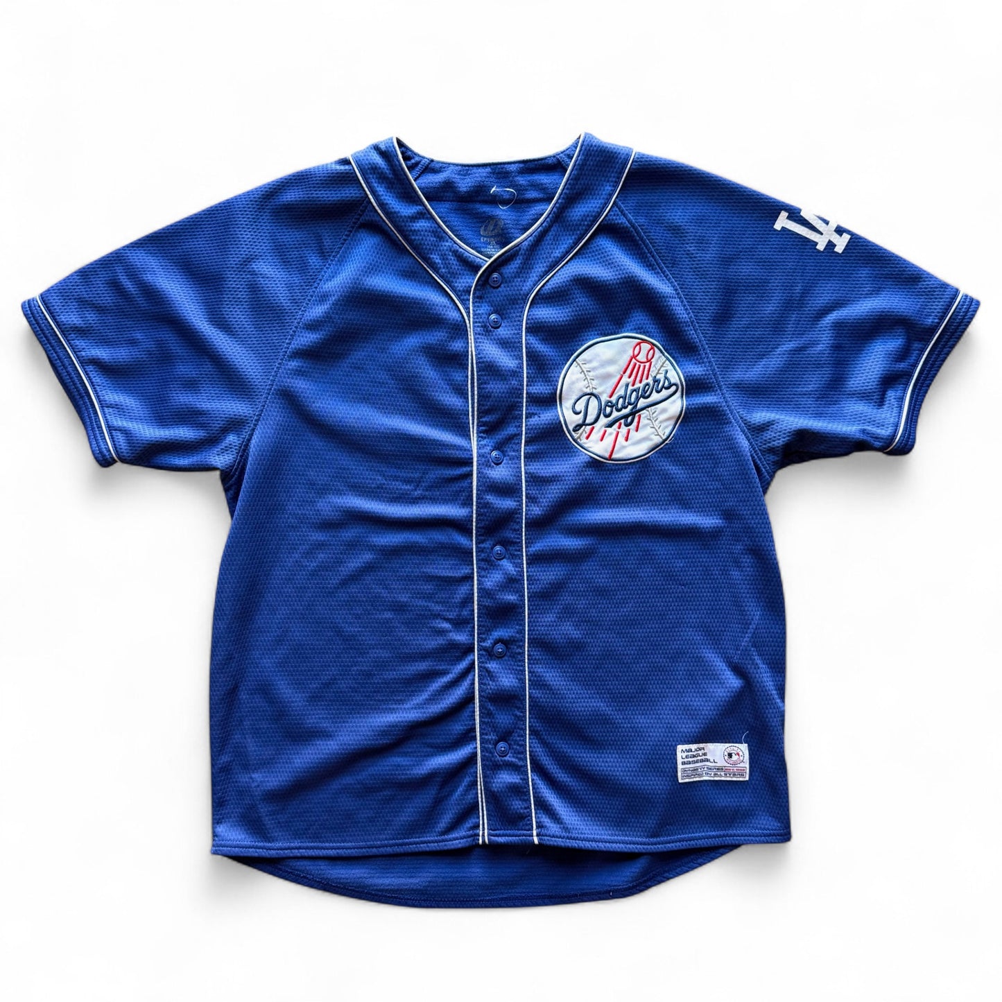 00's Dodgers Baseball Button-Up Jersey