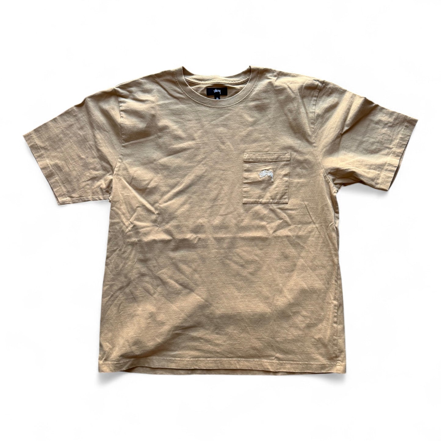 Stussy Pocket T-Shirt Brown