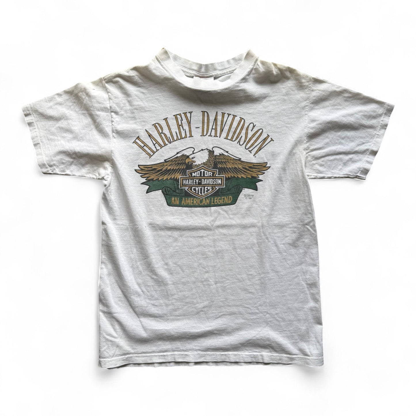 1990 Harley Davidson Texas 3D Emblem T-Shirt