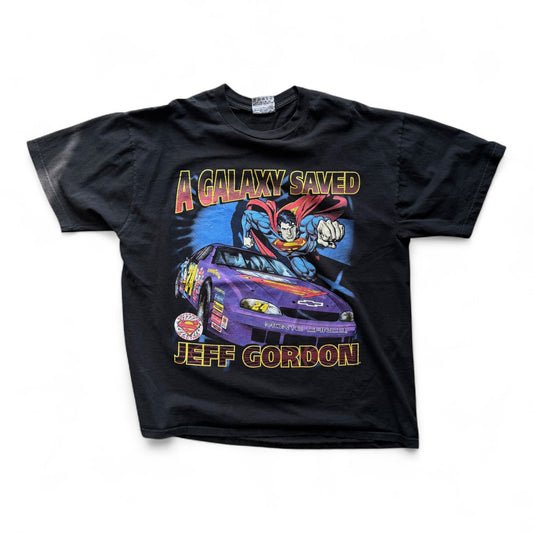 90's Jeff Gordon Superman Nascar T-Shirt