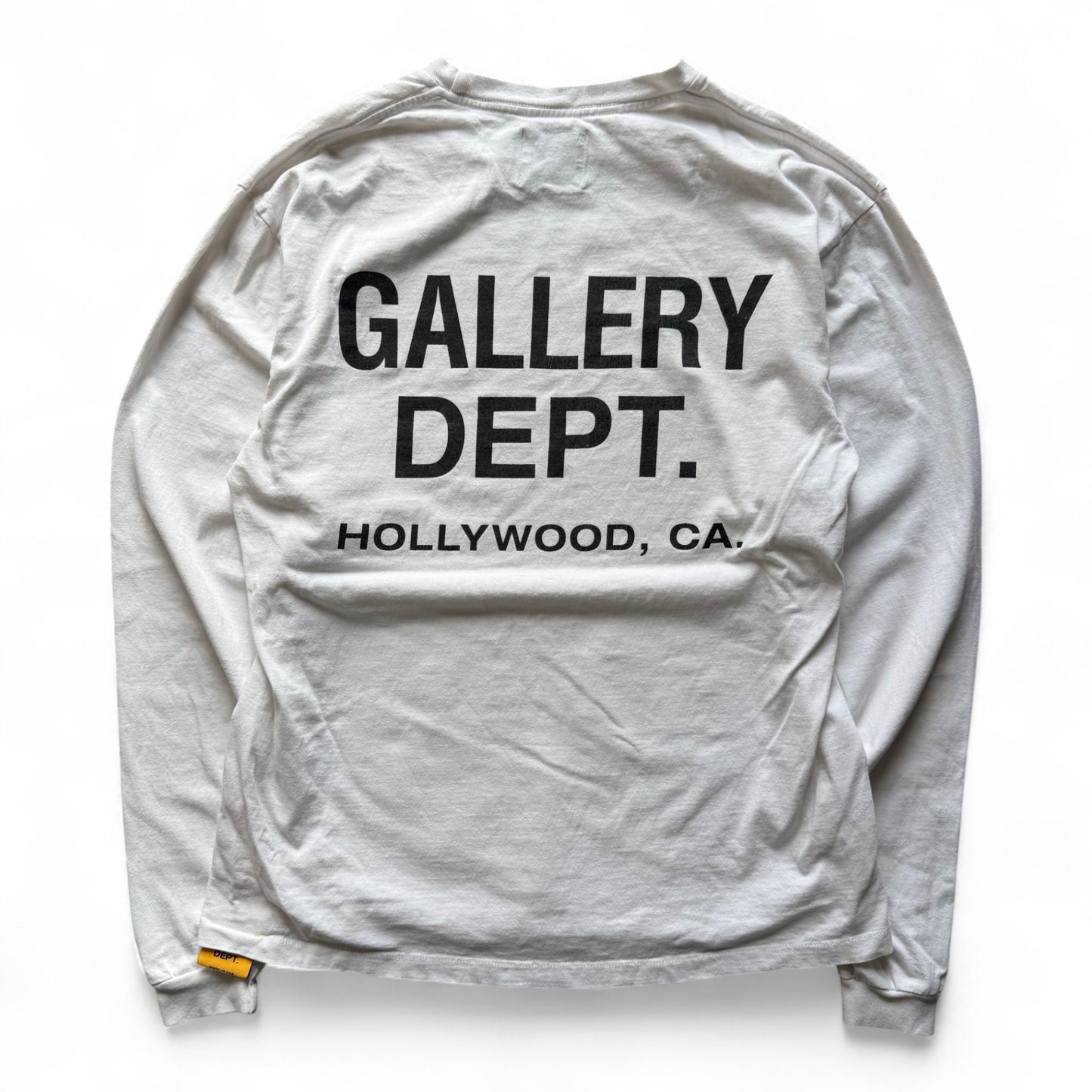 Gallery Dept. Hollywood L/S T-Shirt White