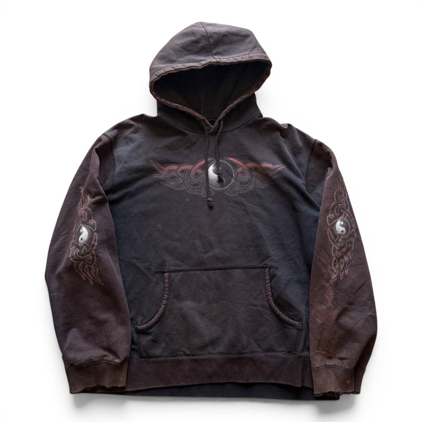 00s Ying-Yang Faded Hoodie