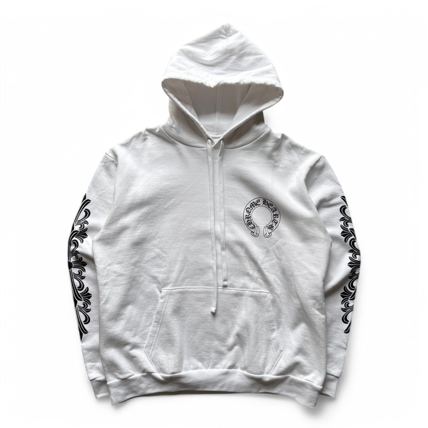 Chrome Hearts Floral Horseshoe Pullover Hoodie