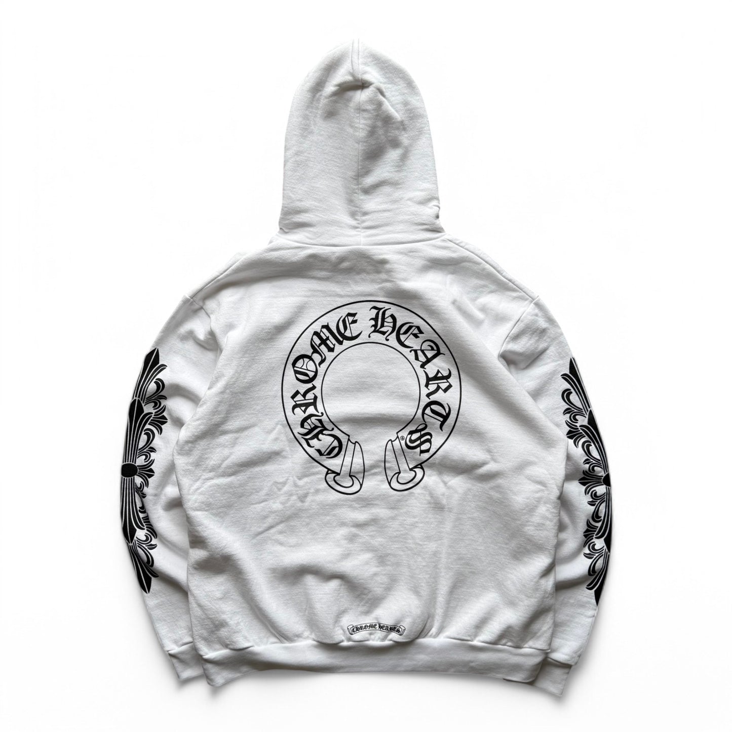 Chrome Hearts Floral Horseshoe Pullover Hoodie
