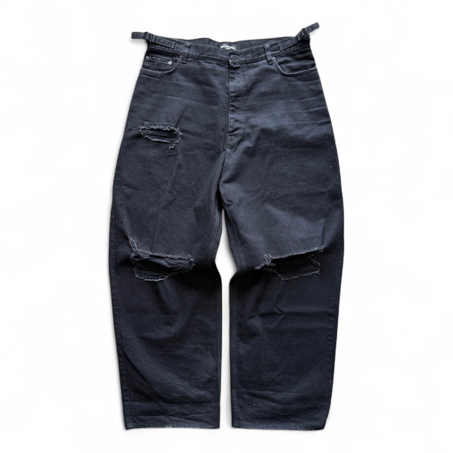 Balenciaga Black Skater Denim Jeans
