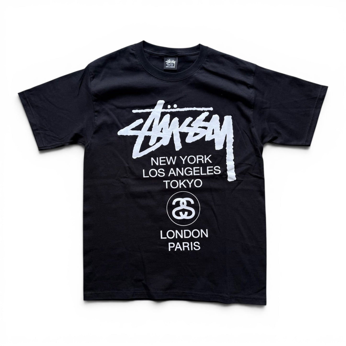 Stussy Cities T-Shirt Black