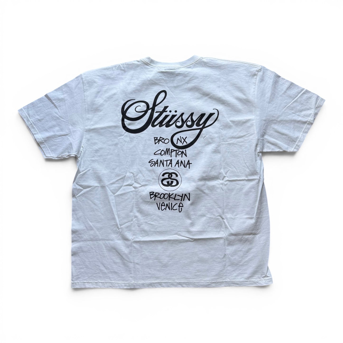 Stussy World Tour T-Shirt White
