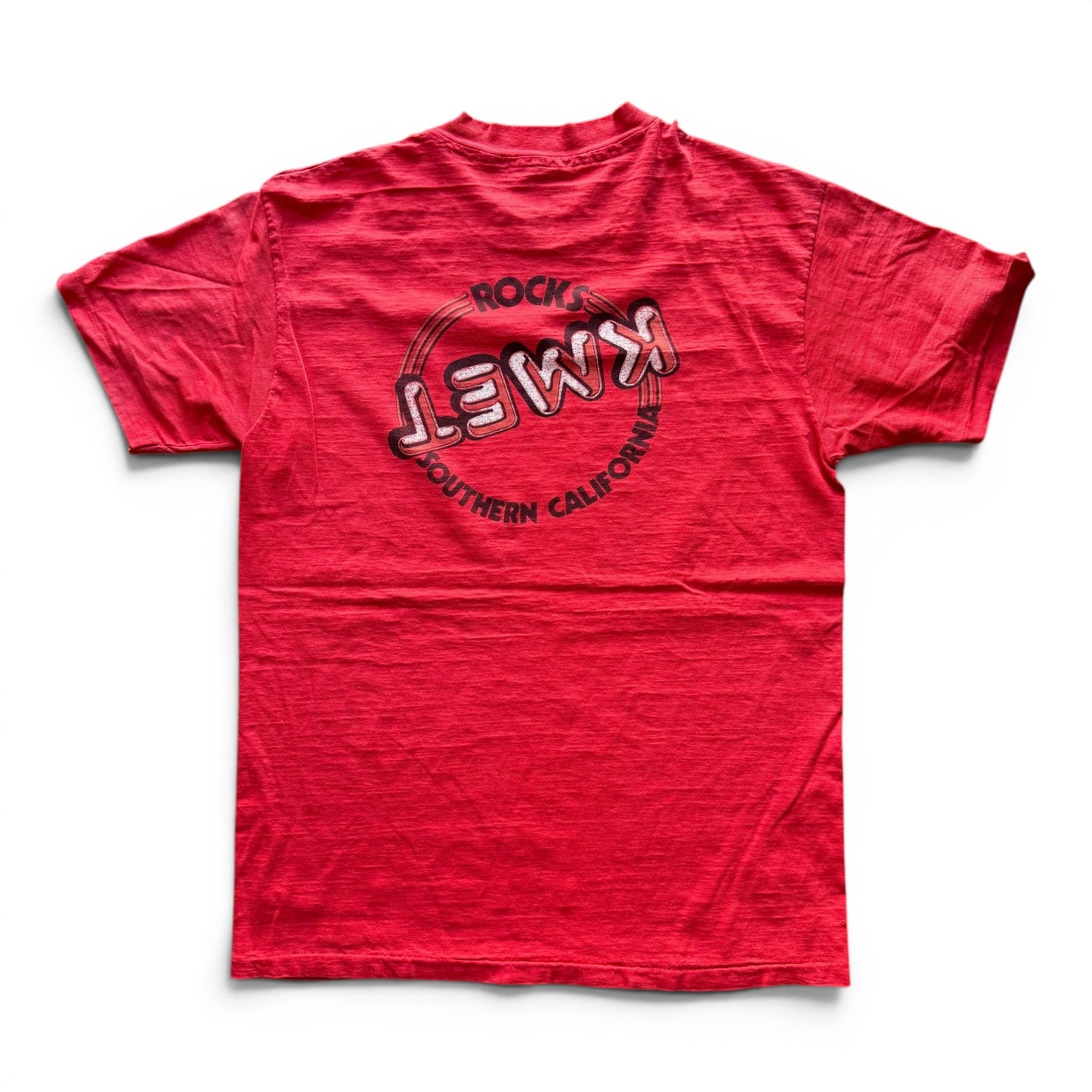 80's KMET 94.7 T-Shirt Red