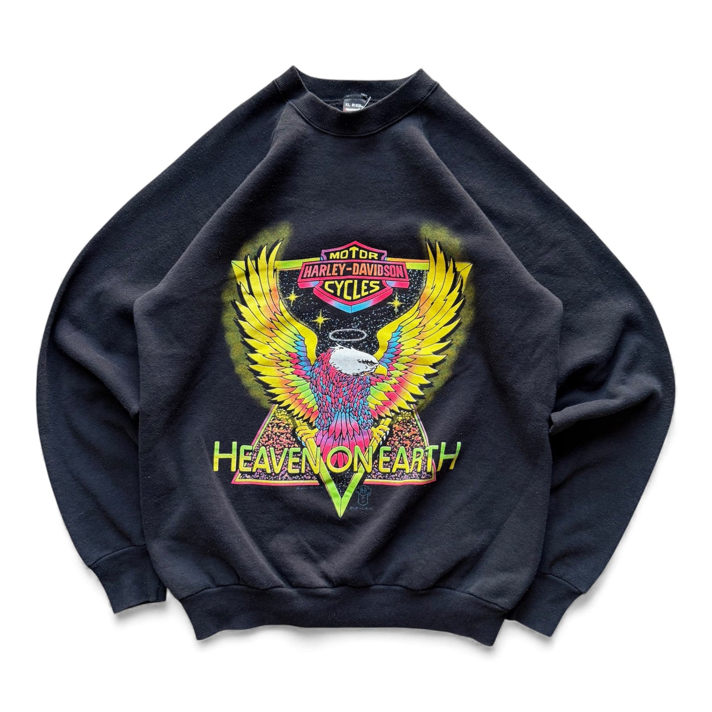 80's Harley Davidson Heaven Crewneck