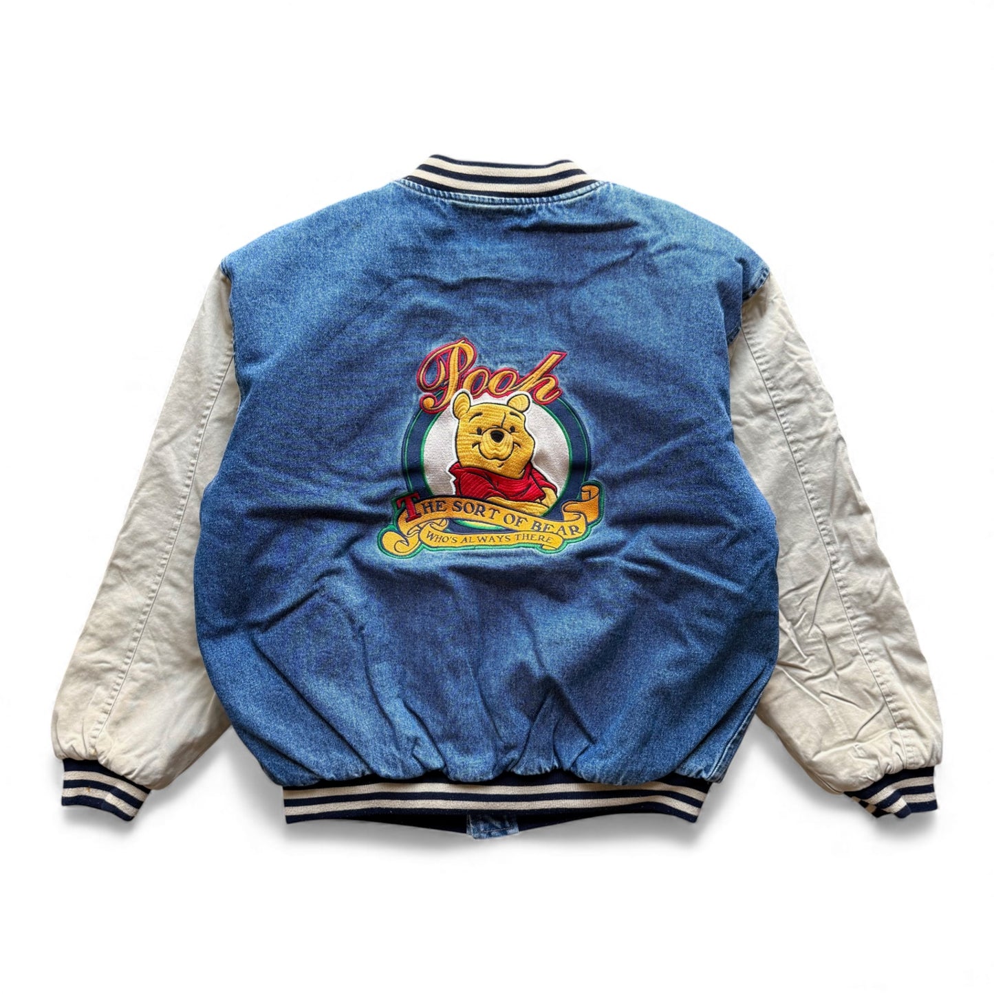 00's Disney Pooh Varsity Jacket