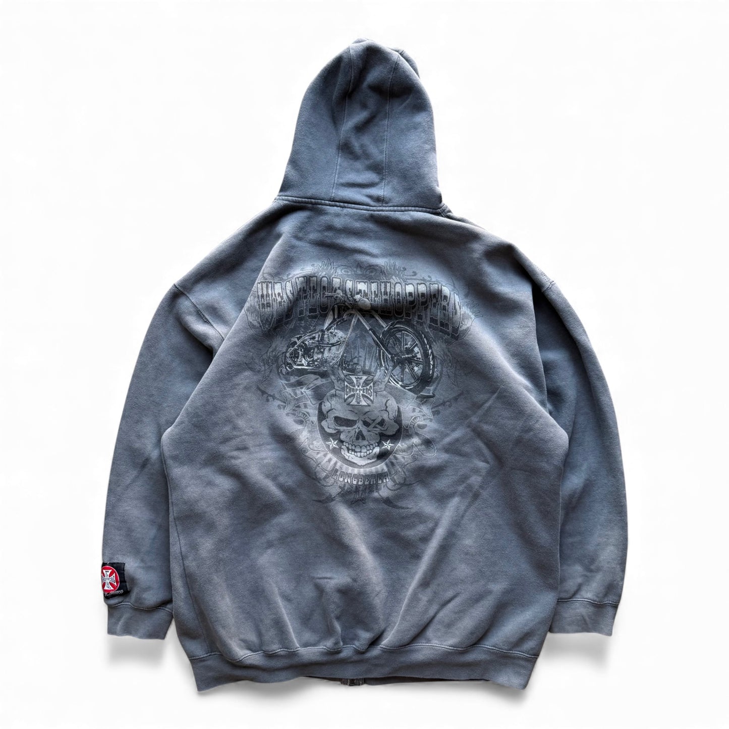 00's West Coast Choppers Zip-Up Hoodie