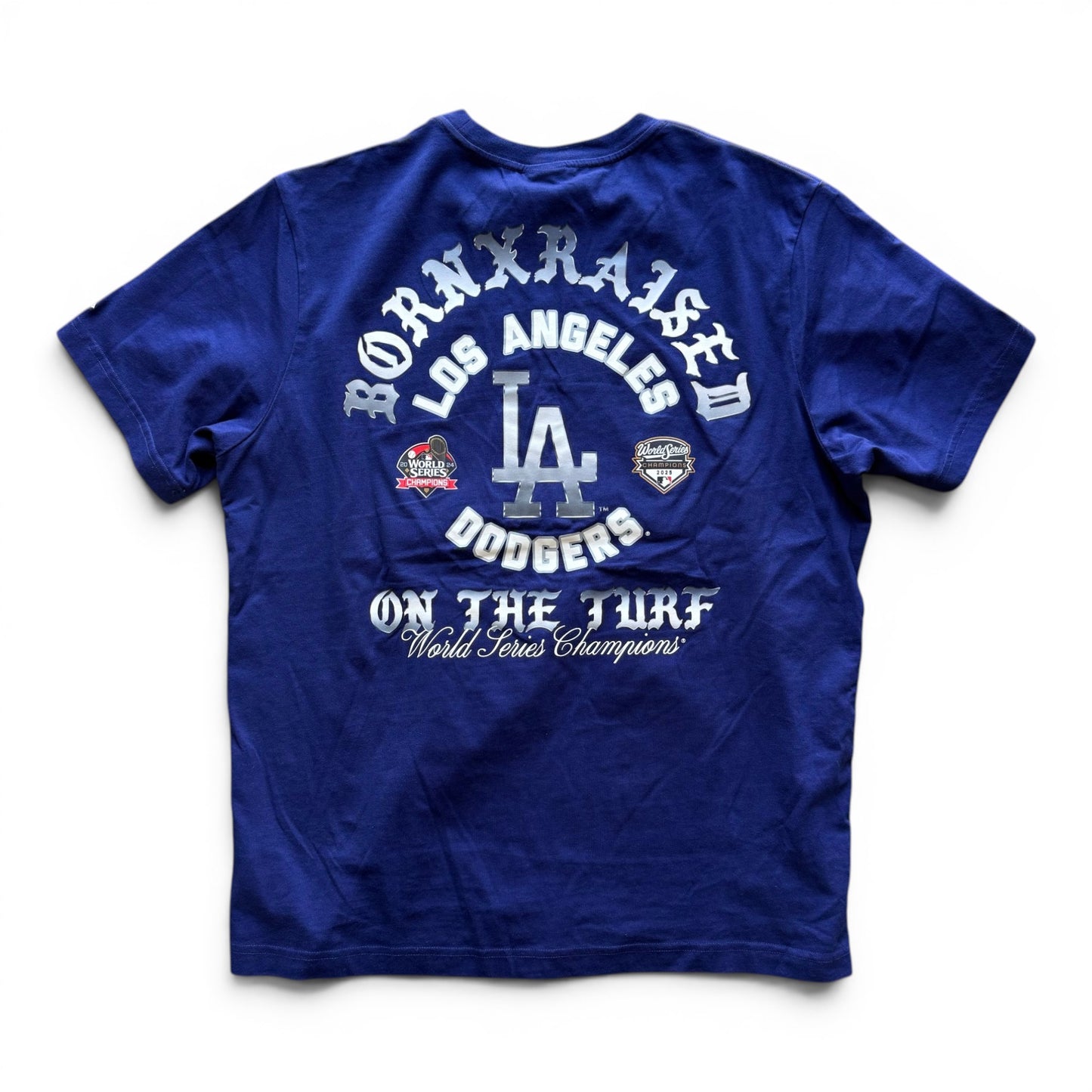 Born-X-Raised Dodgers T-Shirt Blue