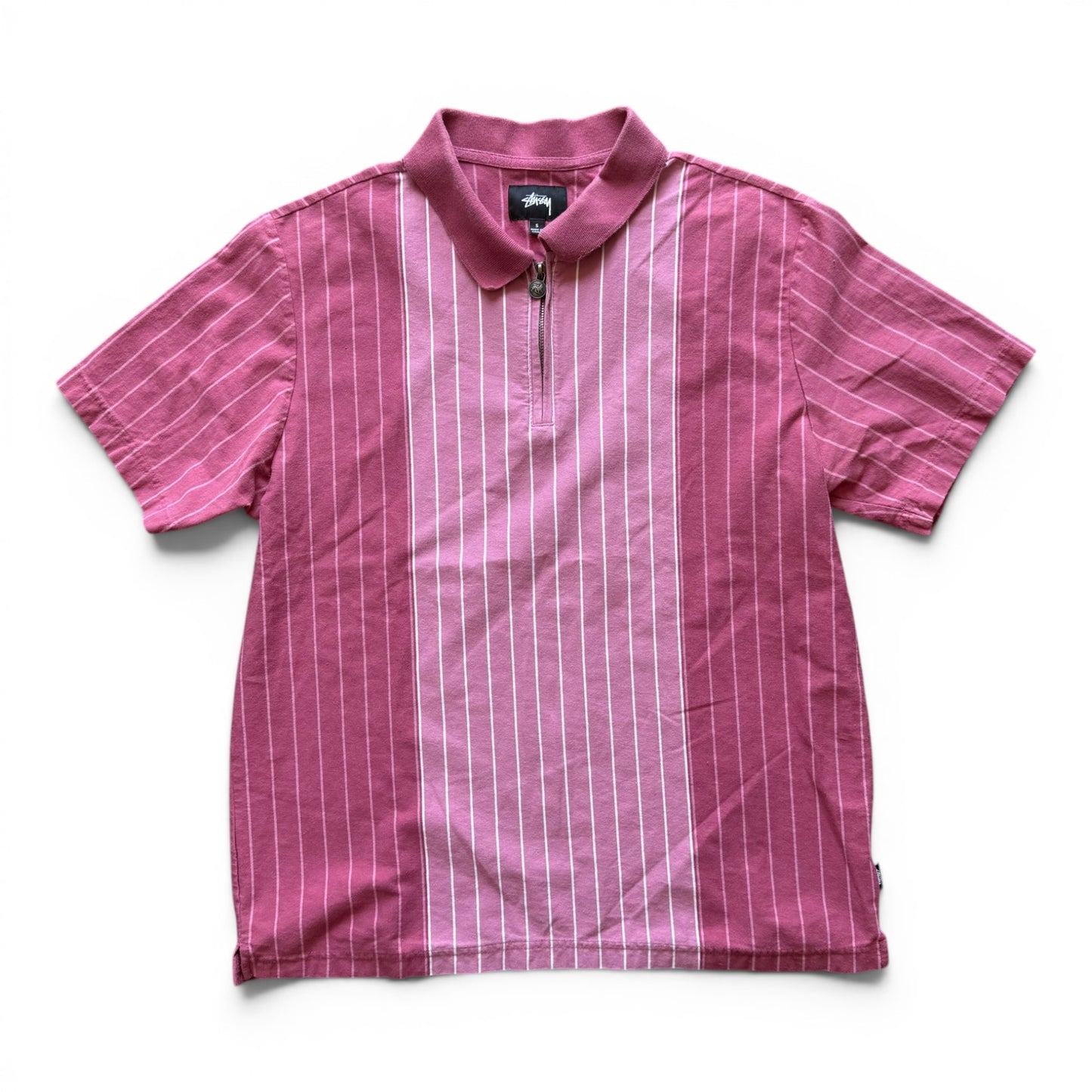 Stussy Striped Polo Shirt