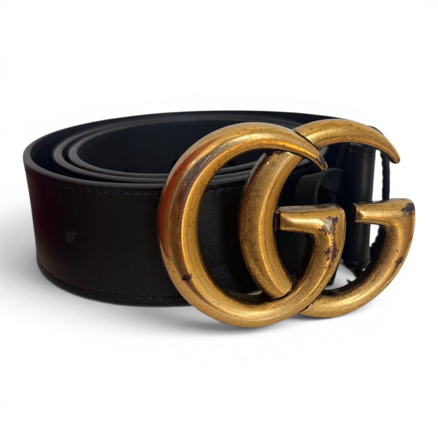 Gucci Marmot GG Leather Belt