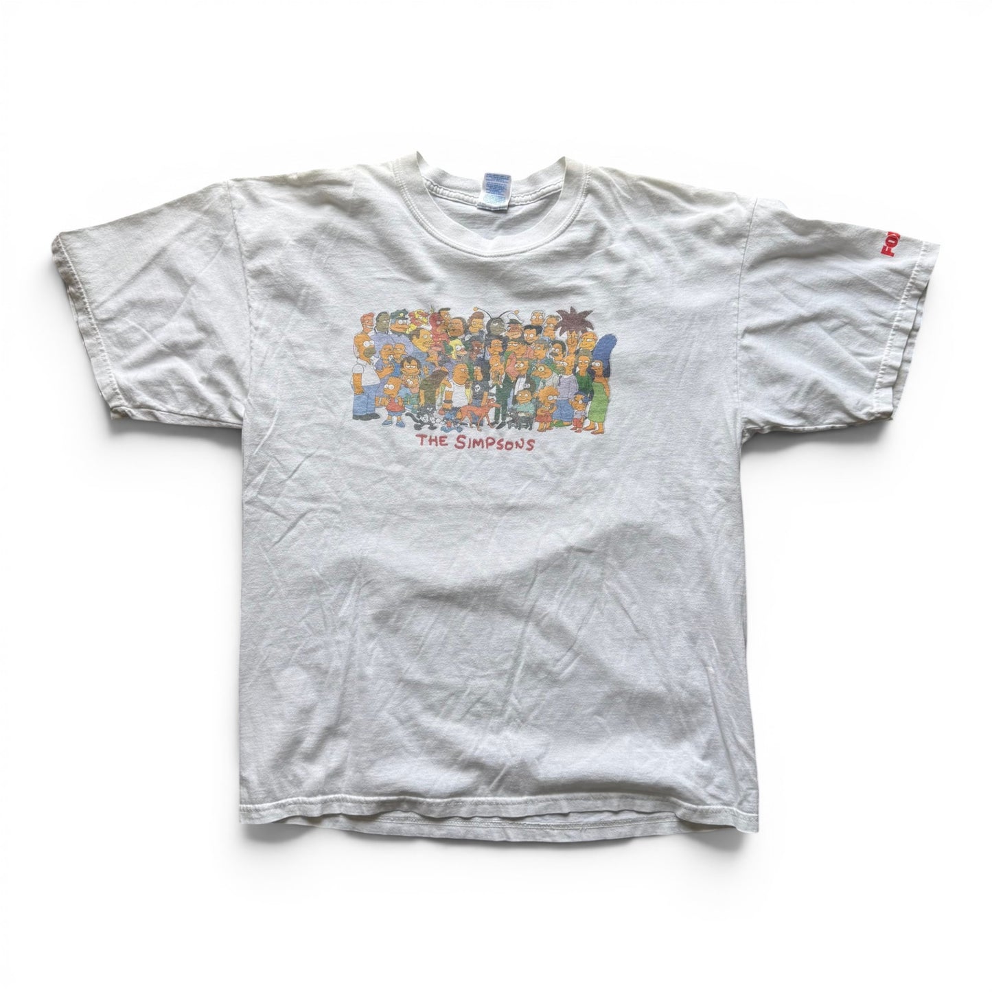 00's The Simpsons FOX Promo T-Shirt