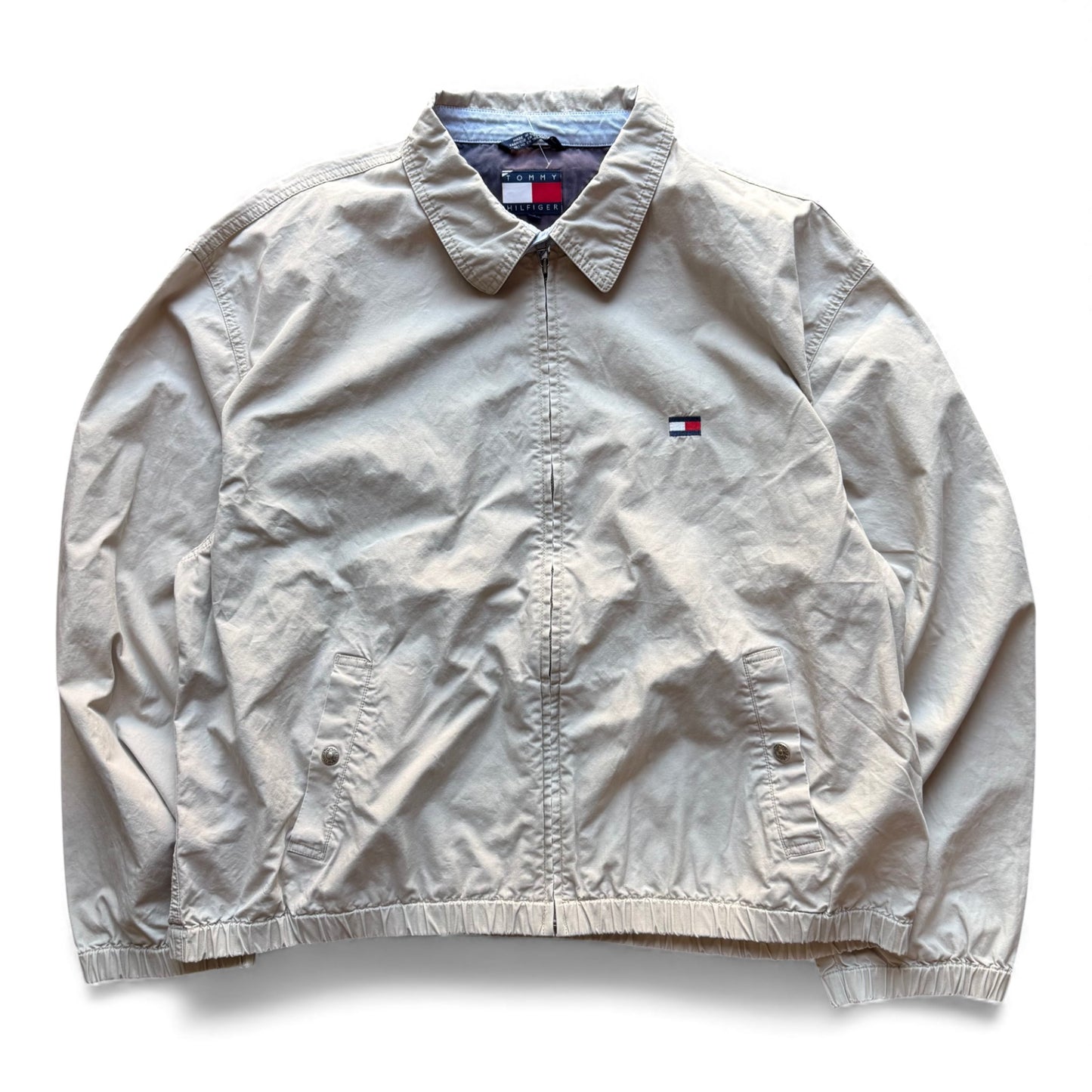 00's Tommy Hilfiger Zip-Up Jacket Tan
