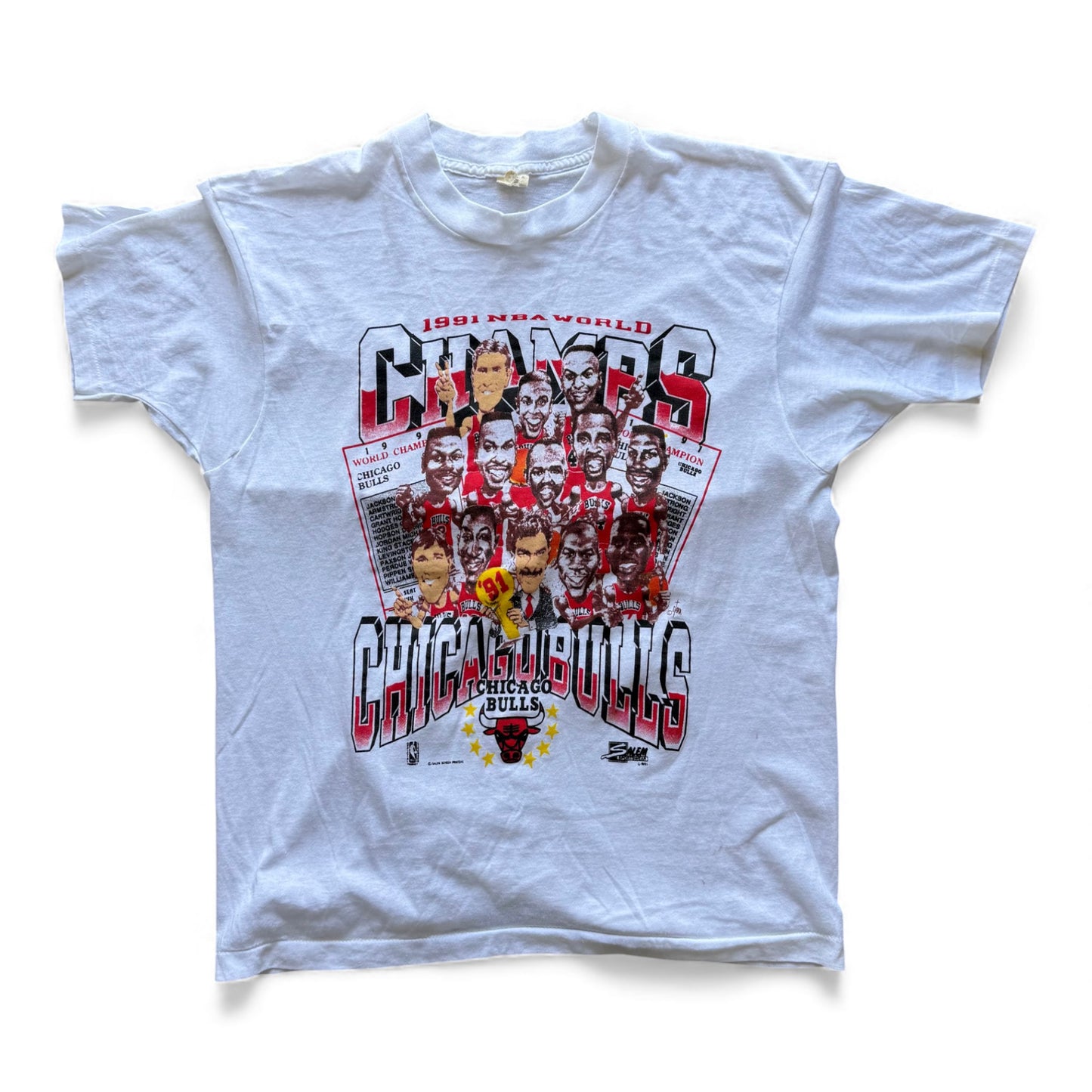 91' Chicago Bulls NBA Champs T-Shirt