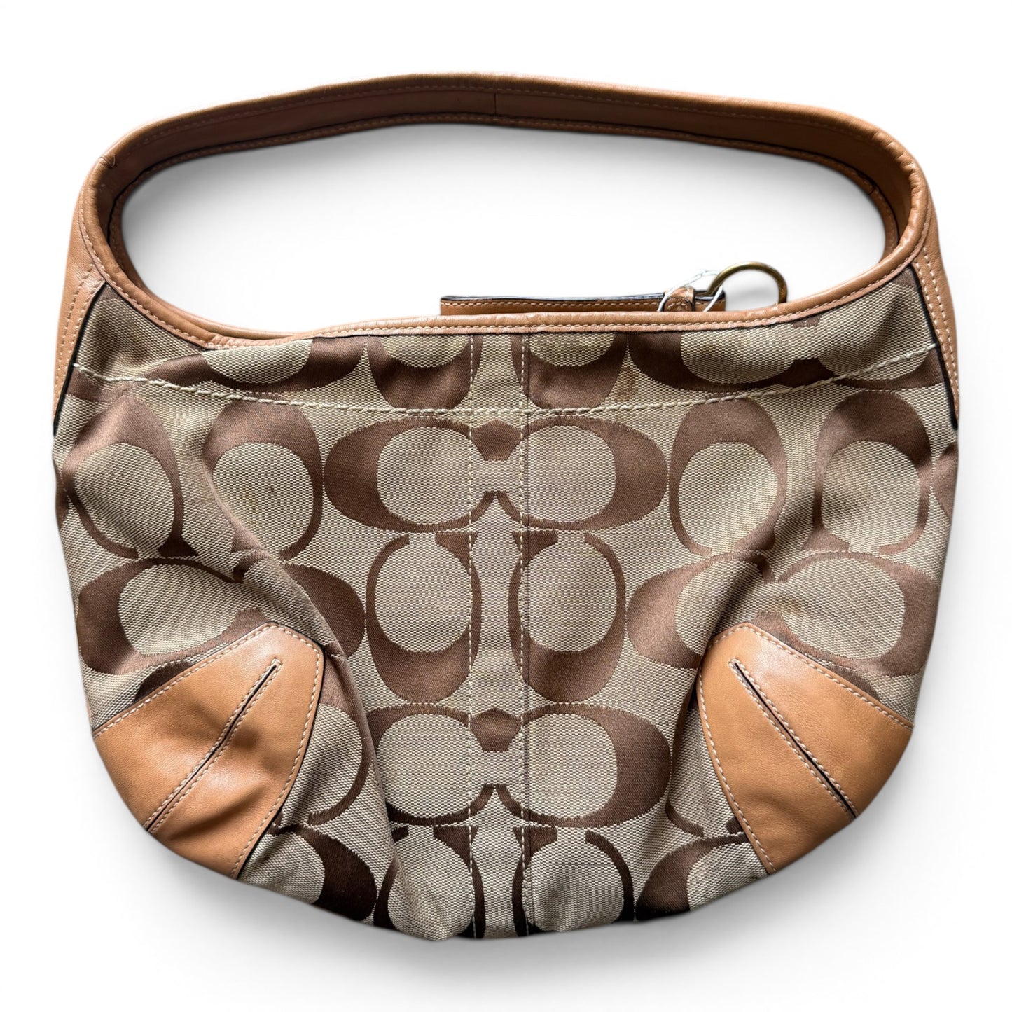 Coach Ergo Hobo Signature Brown Purse