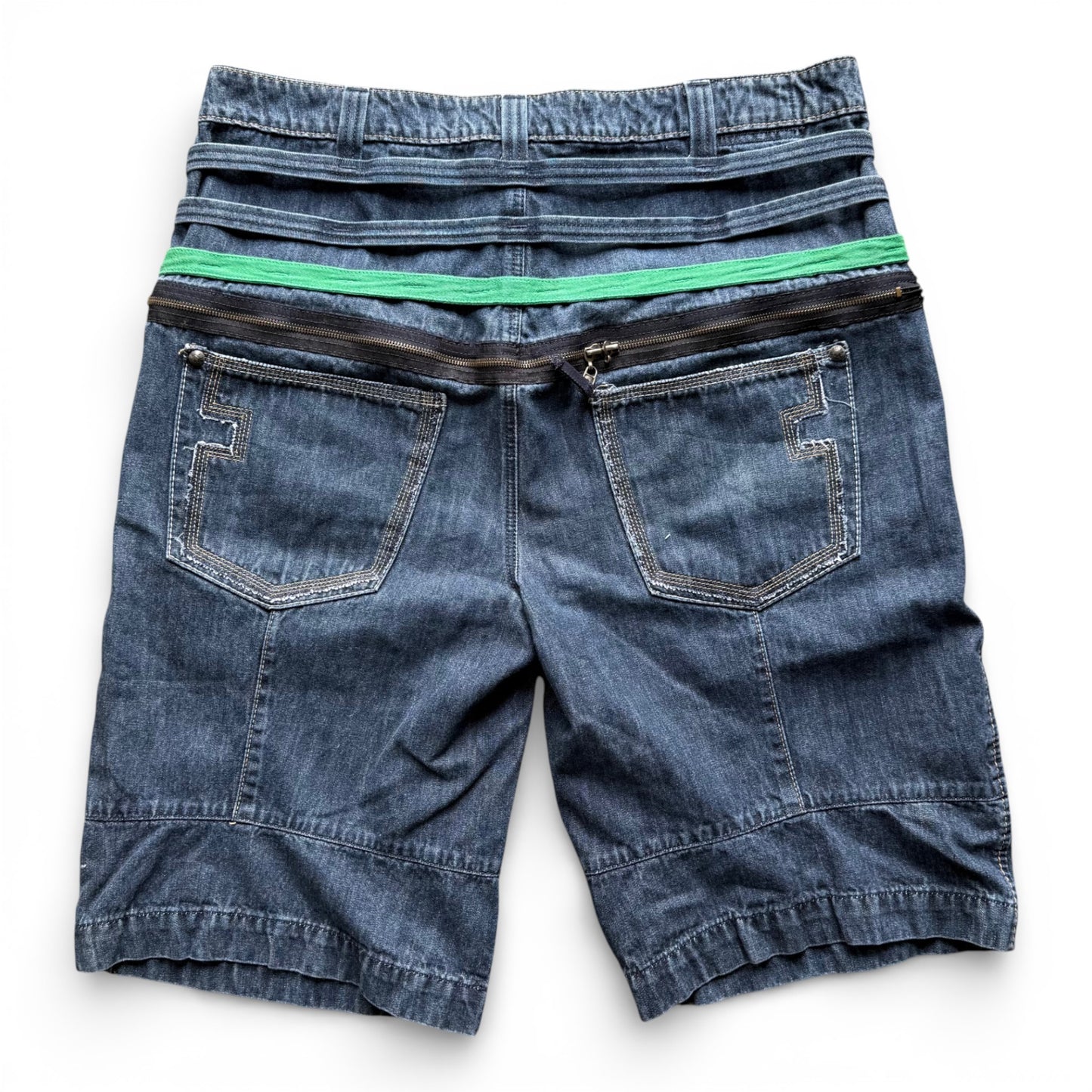 00's Marithe Francois Girbaud Denim Shorts