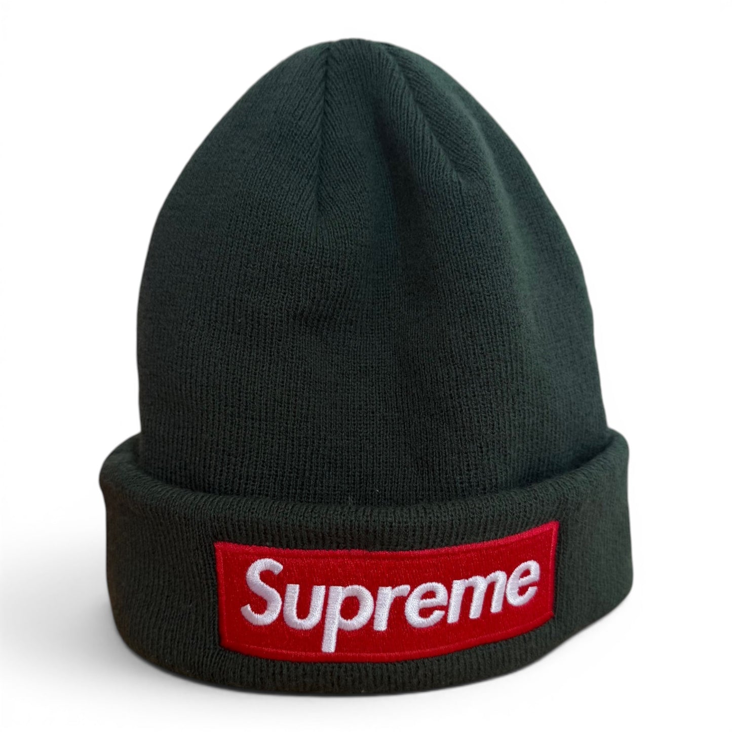 Supreme Box Logo Beanie Green