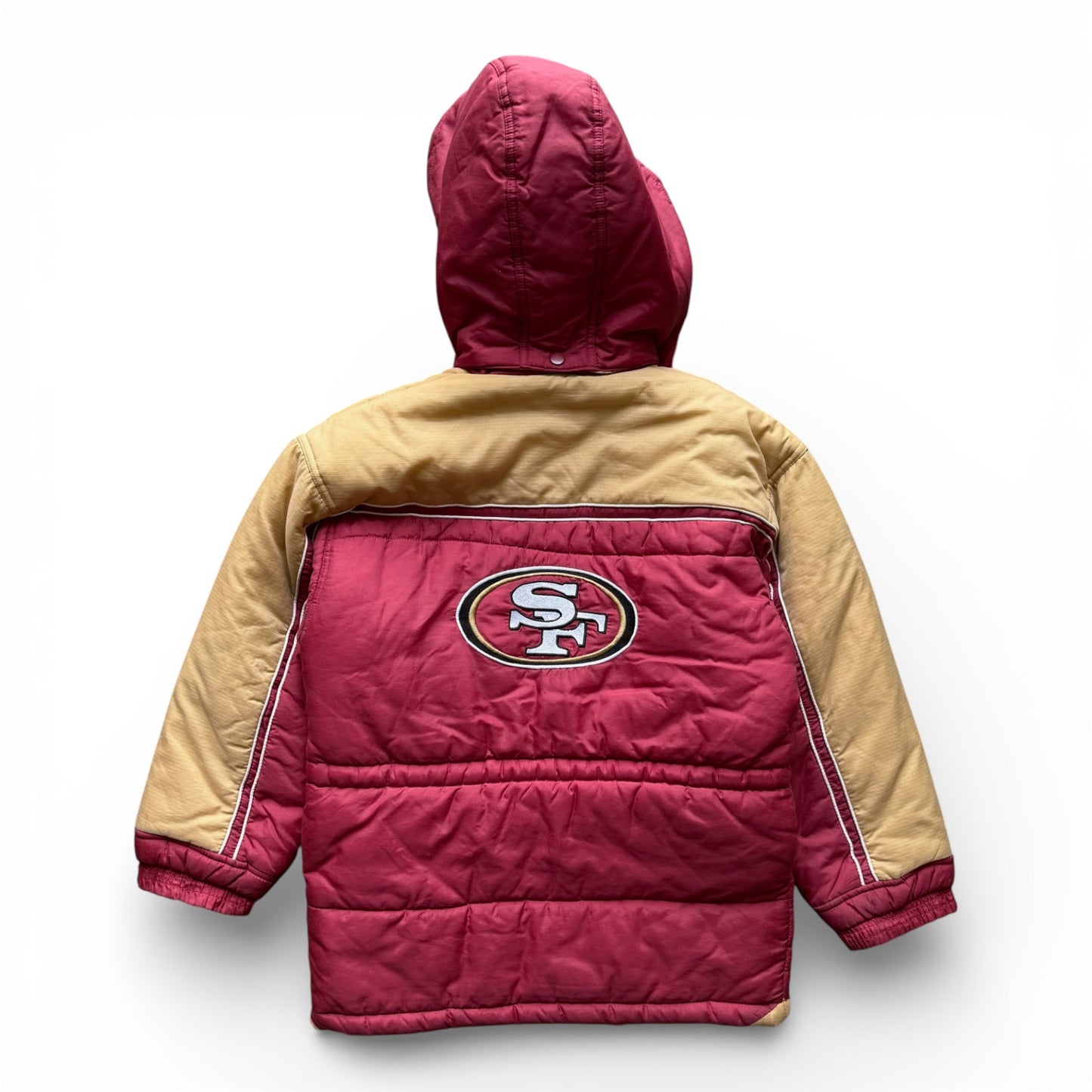 00's San Fransisco 49ers Trench Jacket