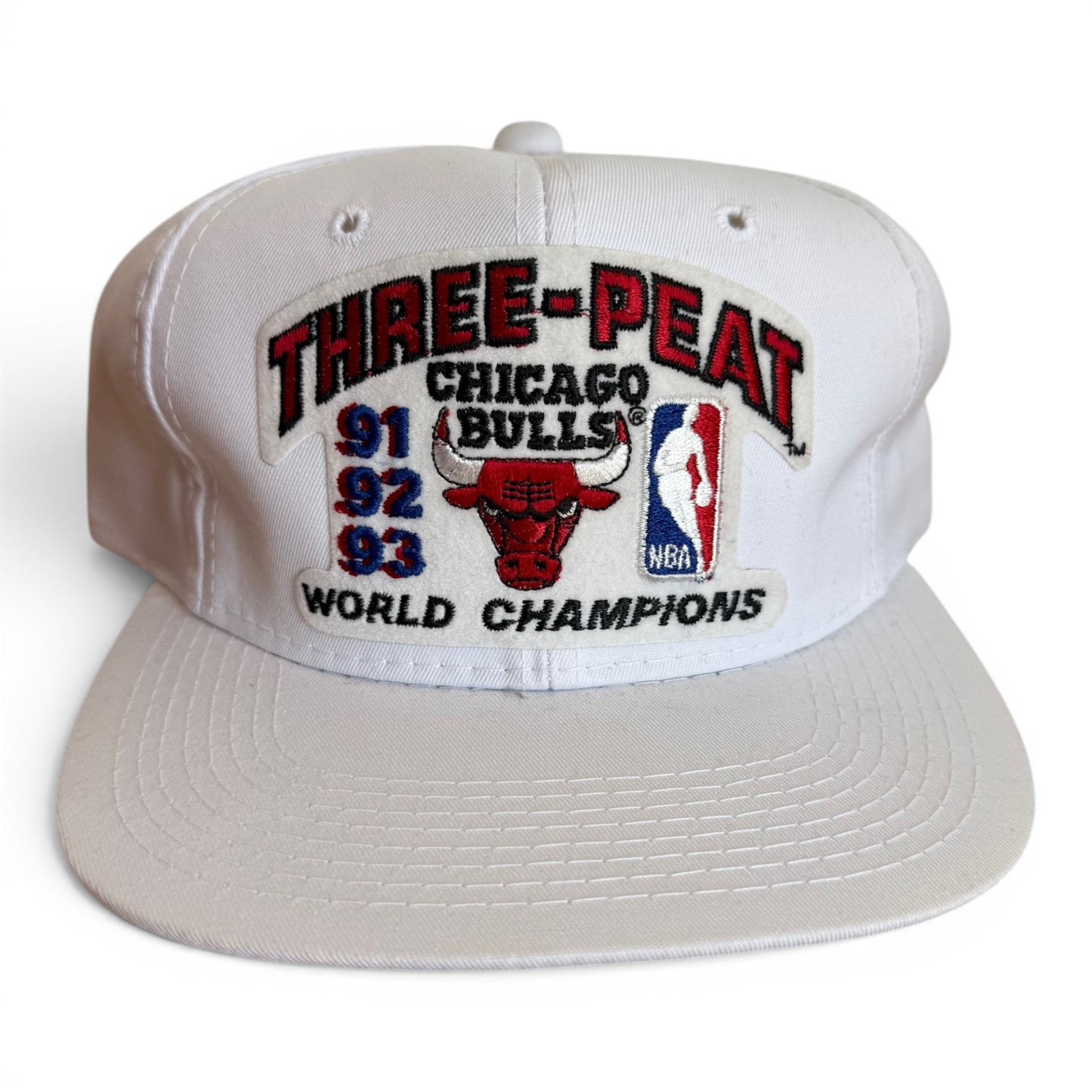 90's Chicago Bulls 3-Peat Snapback Hat