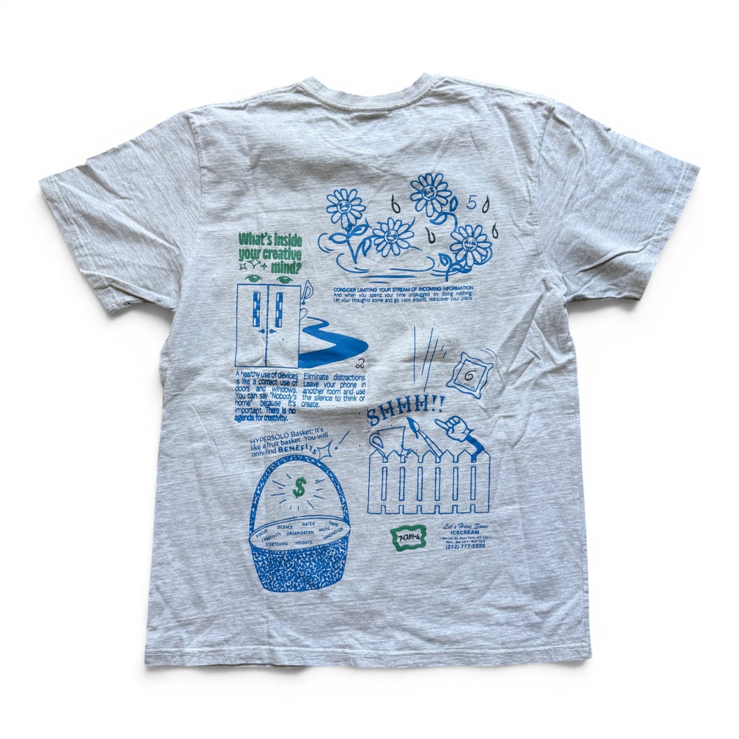 Icecream T-Shirt Grey