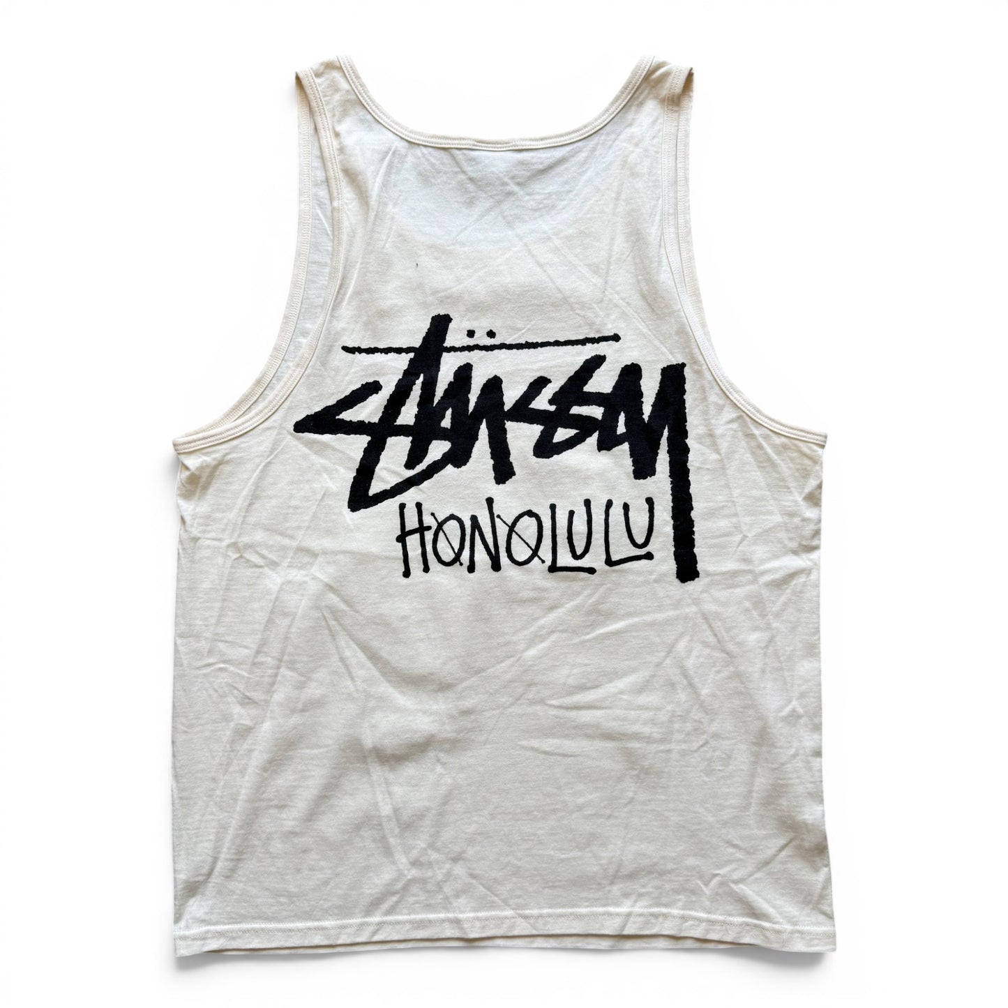 Stussy Honolulu Tank Top White