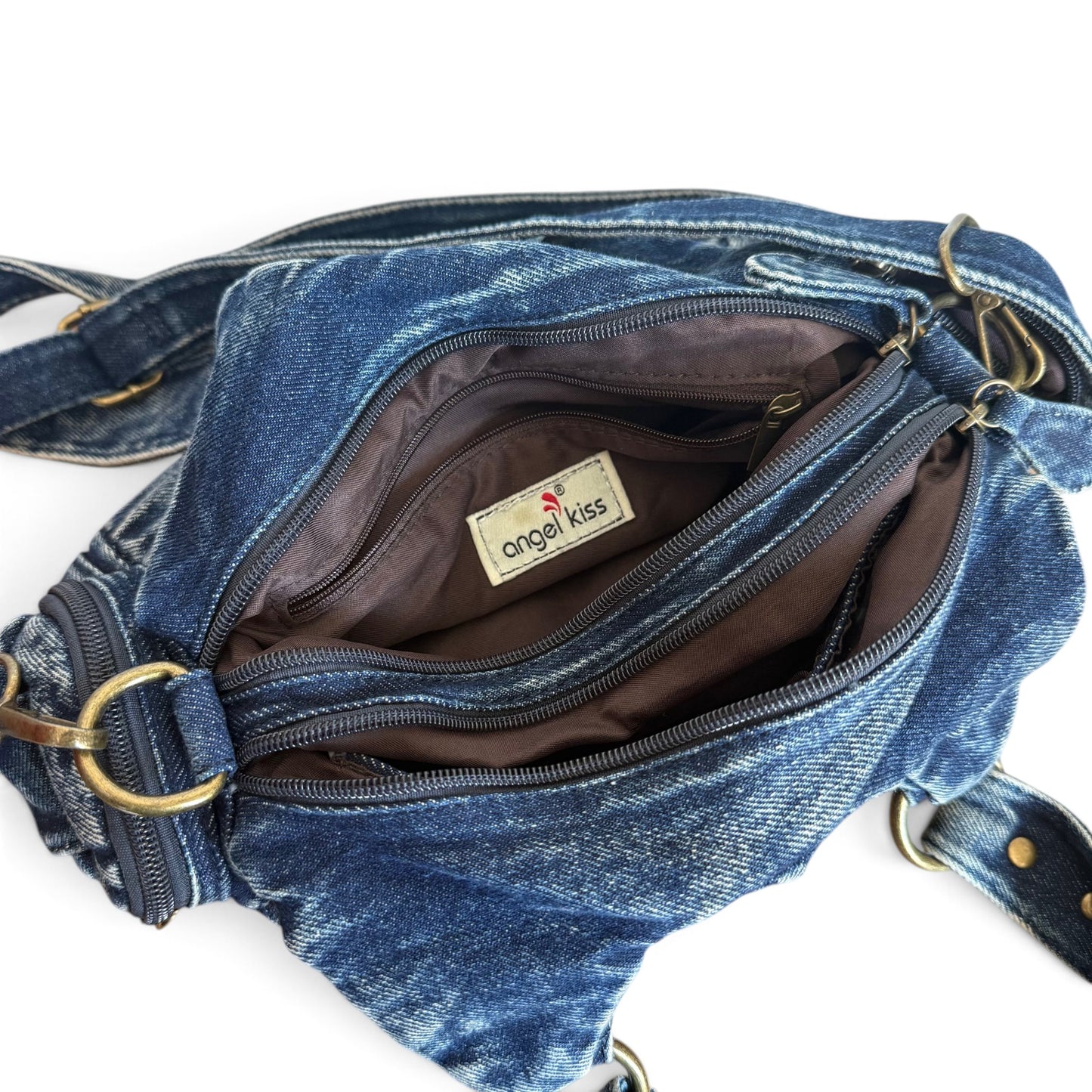 00's Angel Kiss Denim Purse