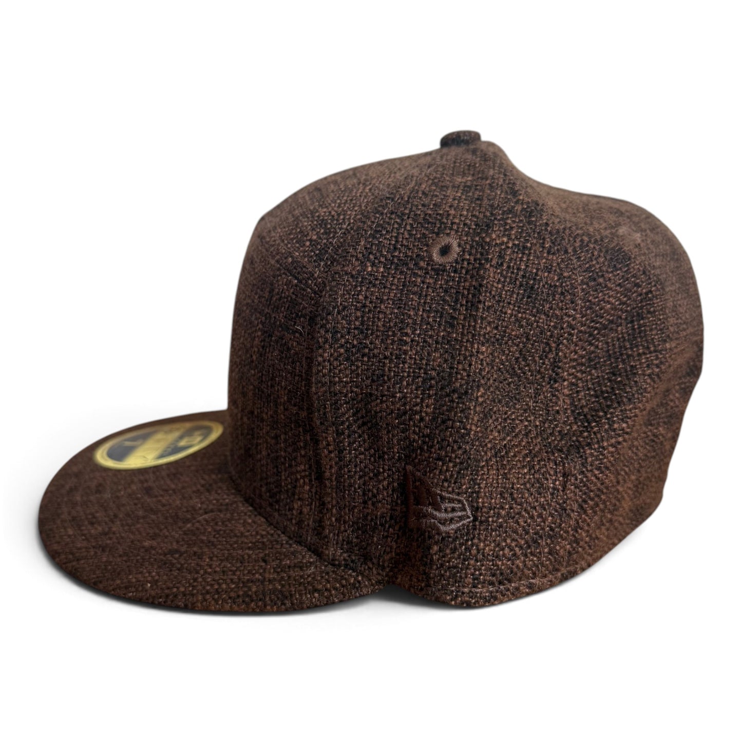 New Era Dodgers Knitted Brown Fitted Hat