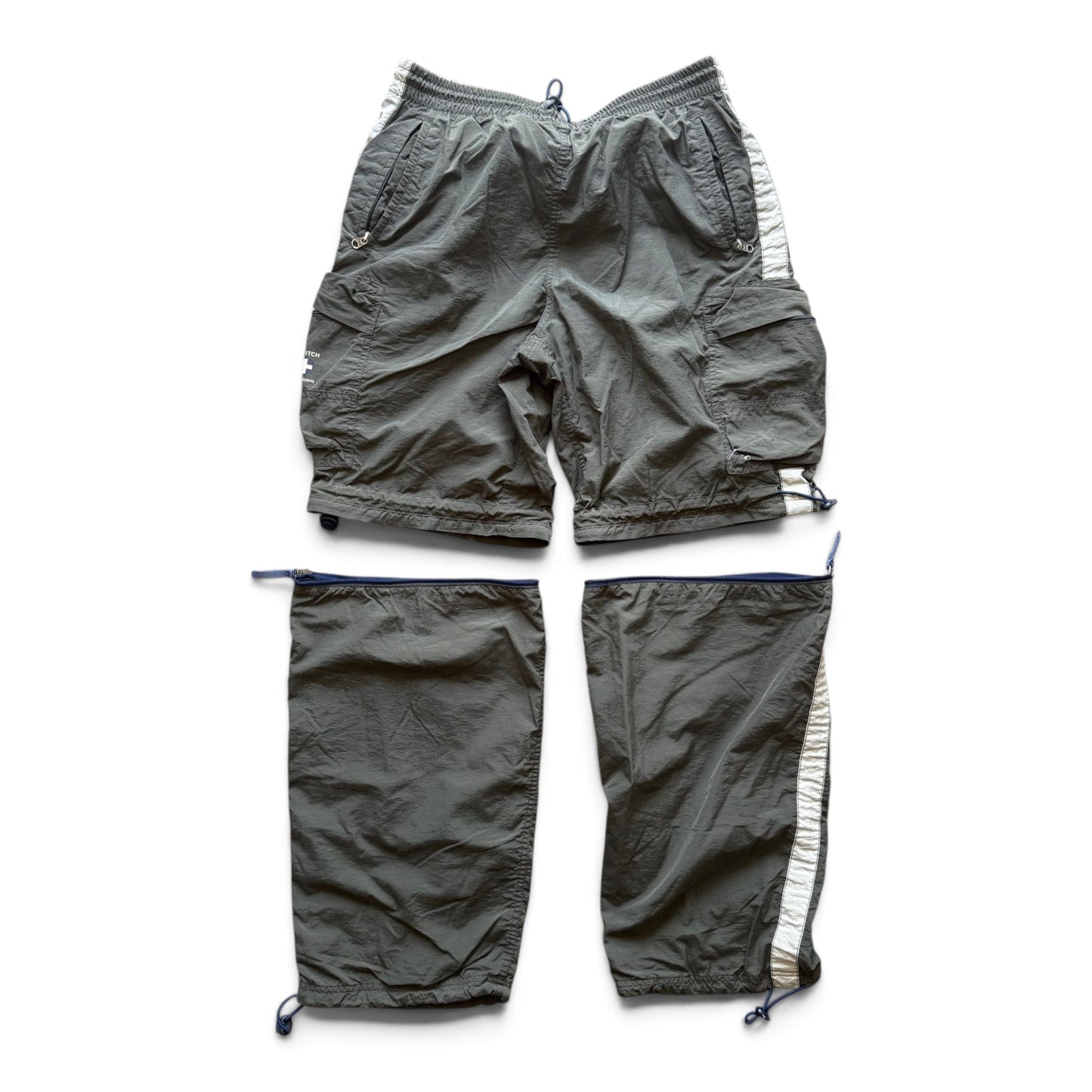 00's Abercrombie & Fitch Nylon Convertible Cargo Pants