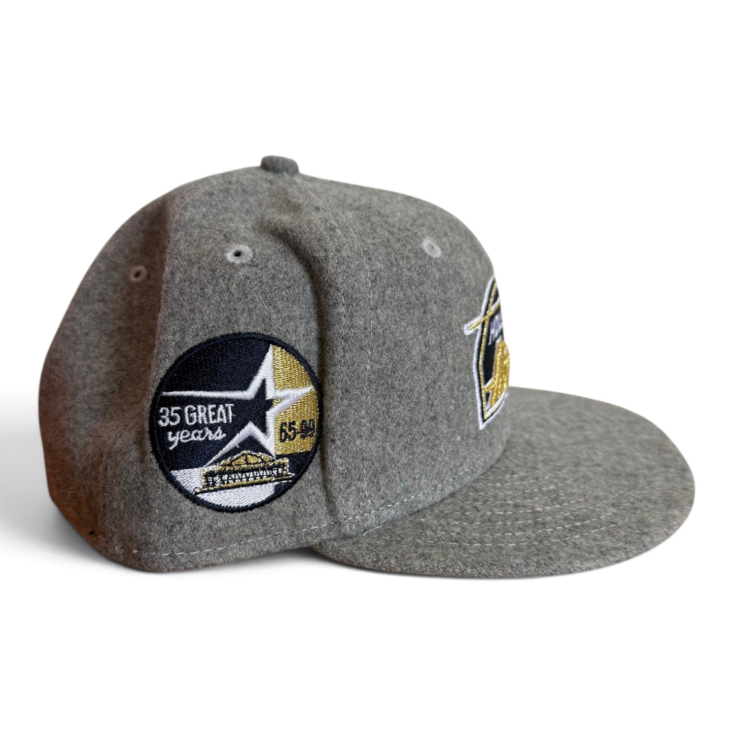 New Era Astros Wool Fitted Hat