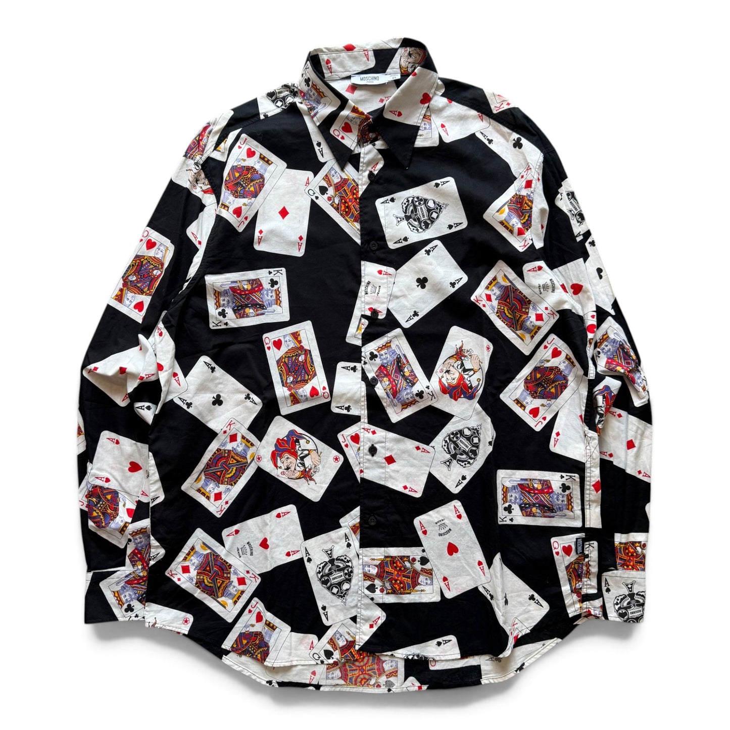 Moschino Deck of Card Button Up Shirt