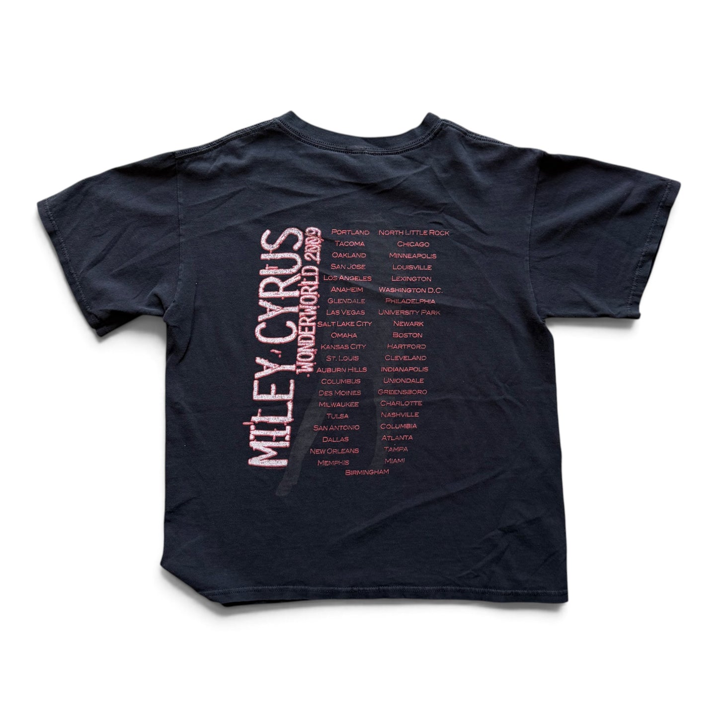 00's Miley Cyrus World Tour T-Shirt