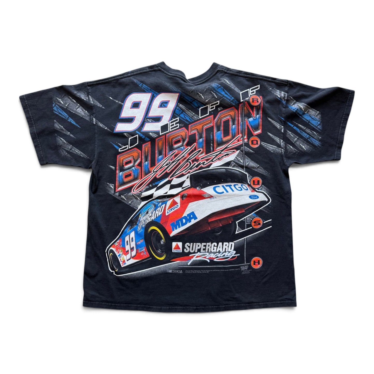 90s Jeff Burton NASCAR T-shirt