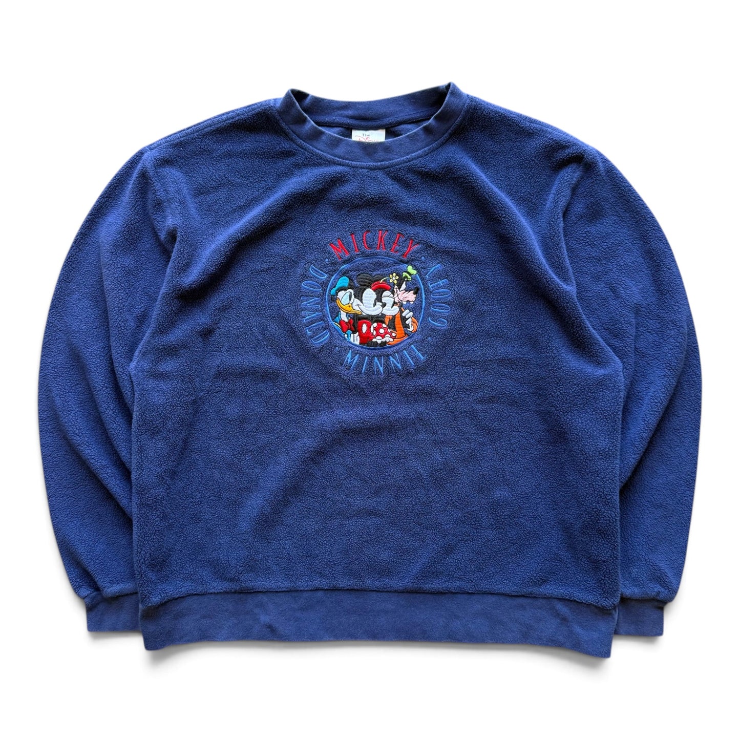 00's Disney Fleece Crewneck Navy
