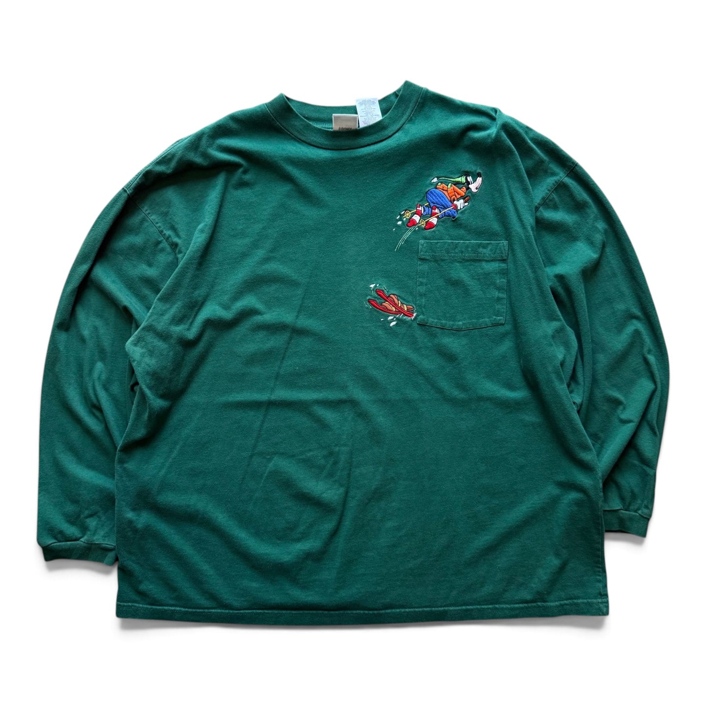 90s Disney Goofy Skiing L/S T-shirt