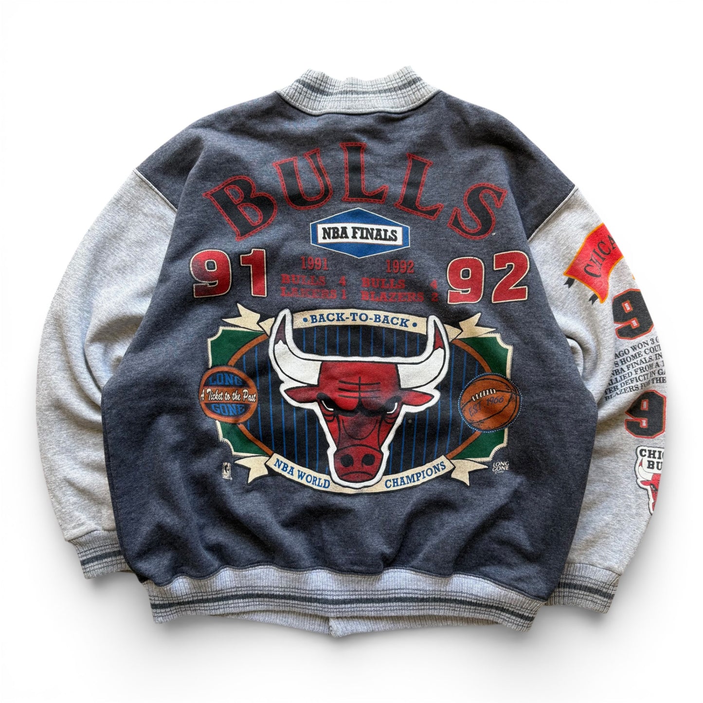 1992 Chicago Bulls Varsity Jacket