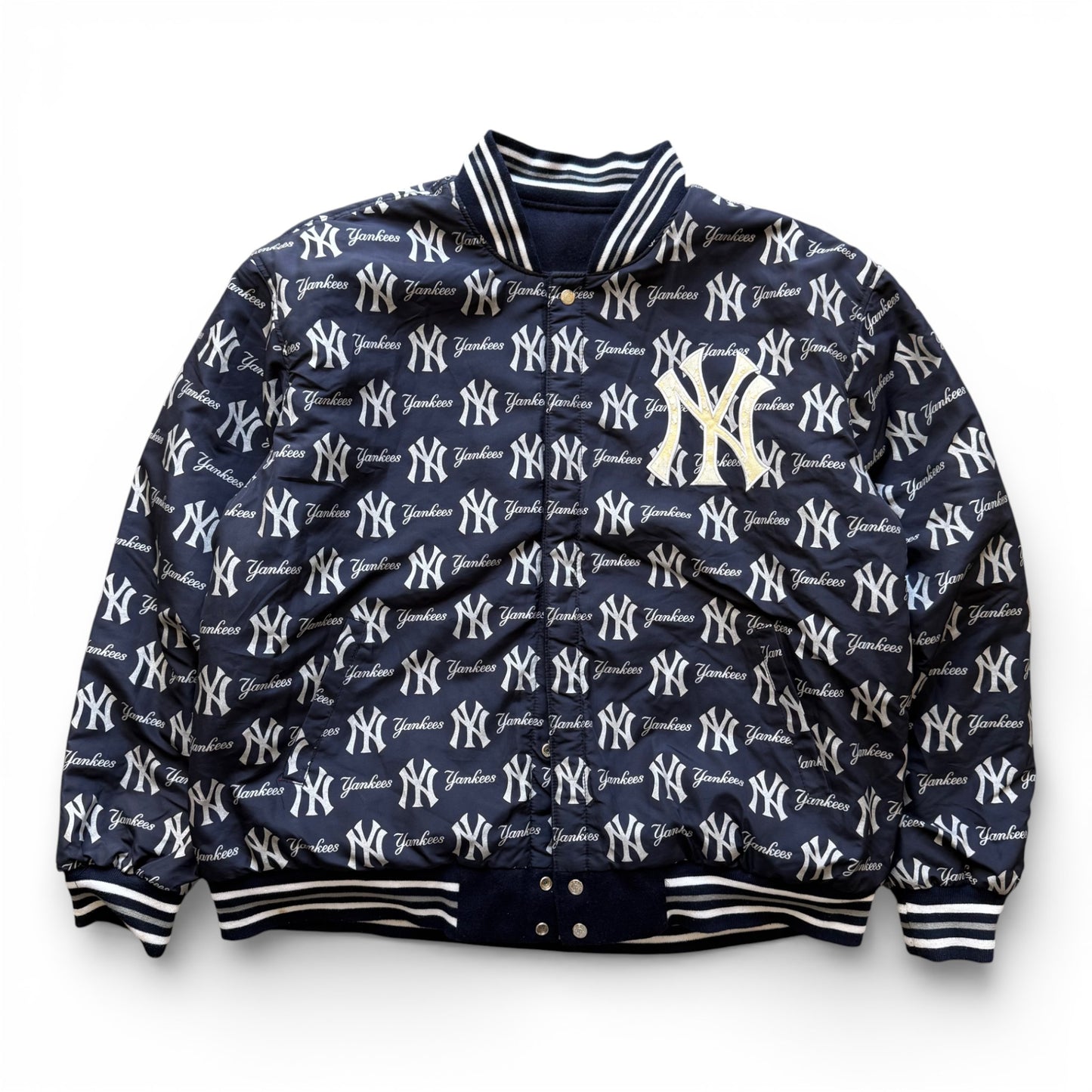90's New York Yankess JH Reversible Jacket