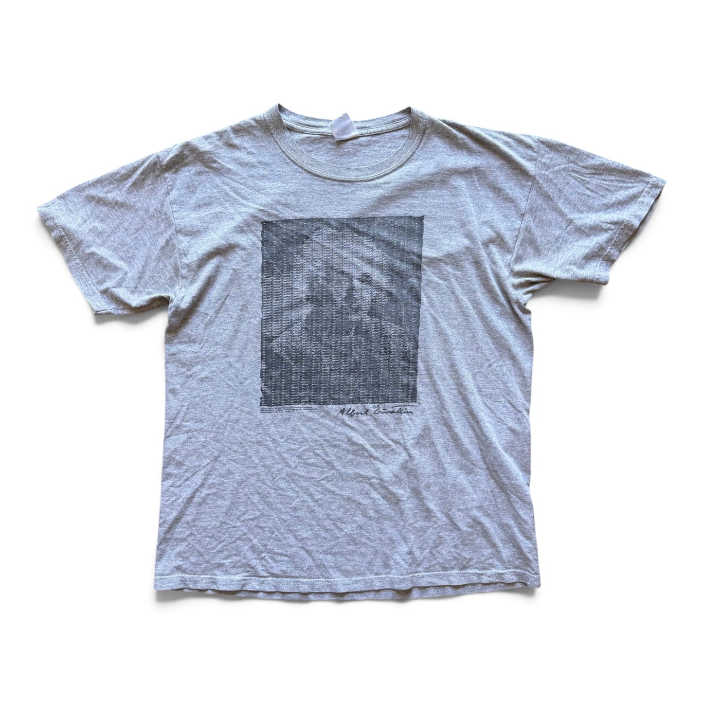 00's Albert Einstein T-Shirt Grey