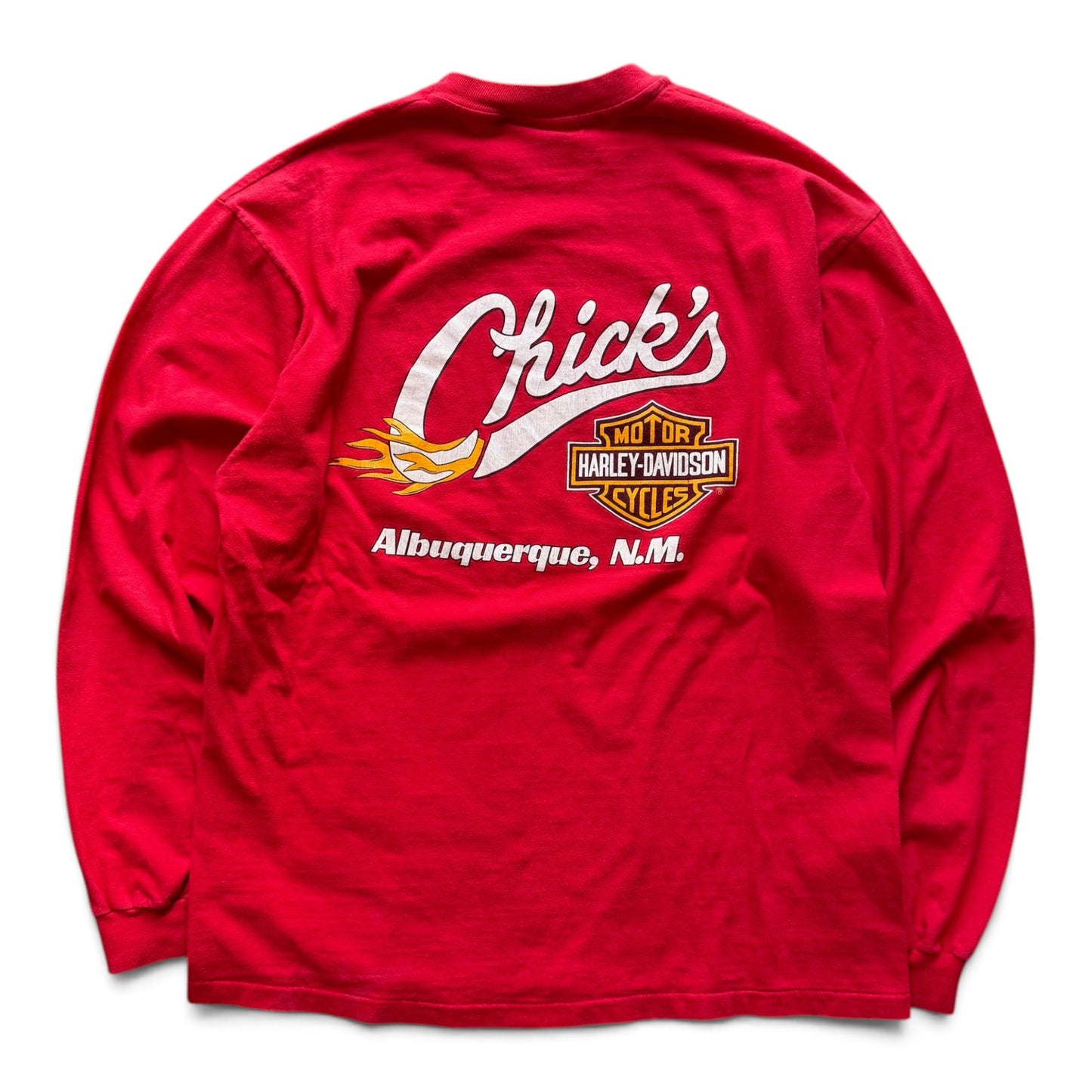 1997 Harley Davidson Chick's New Mexico L/S T-shirt